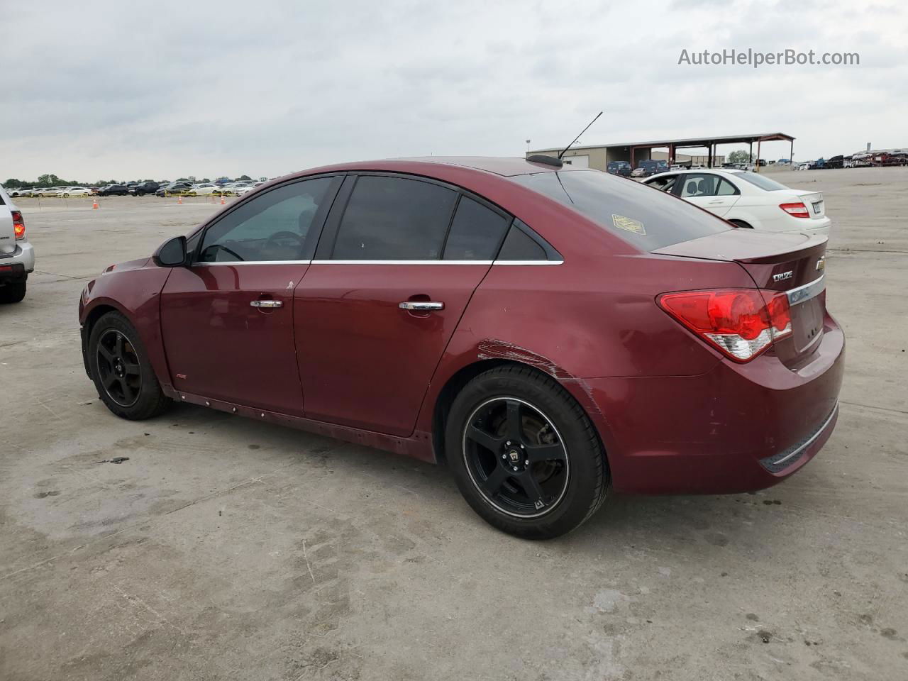 2016 Chevrolet Cruze Limited Ltz Burgundy vin: 1G1PG5SB2G7117238