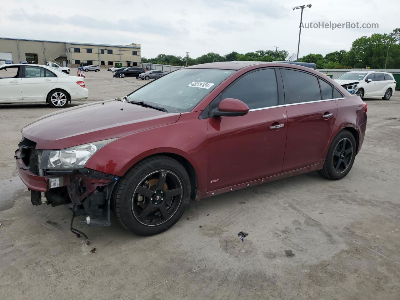 2016 Chevrolet Cruze Limited Ltz Burgundy vin: 1G1PG5SB2G7117238