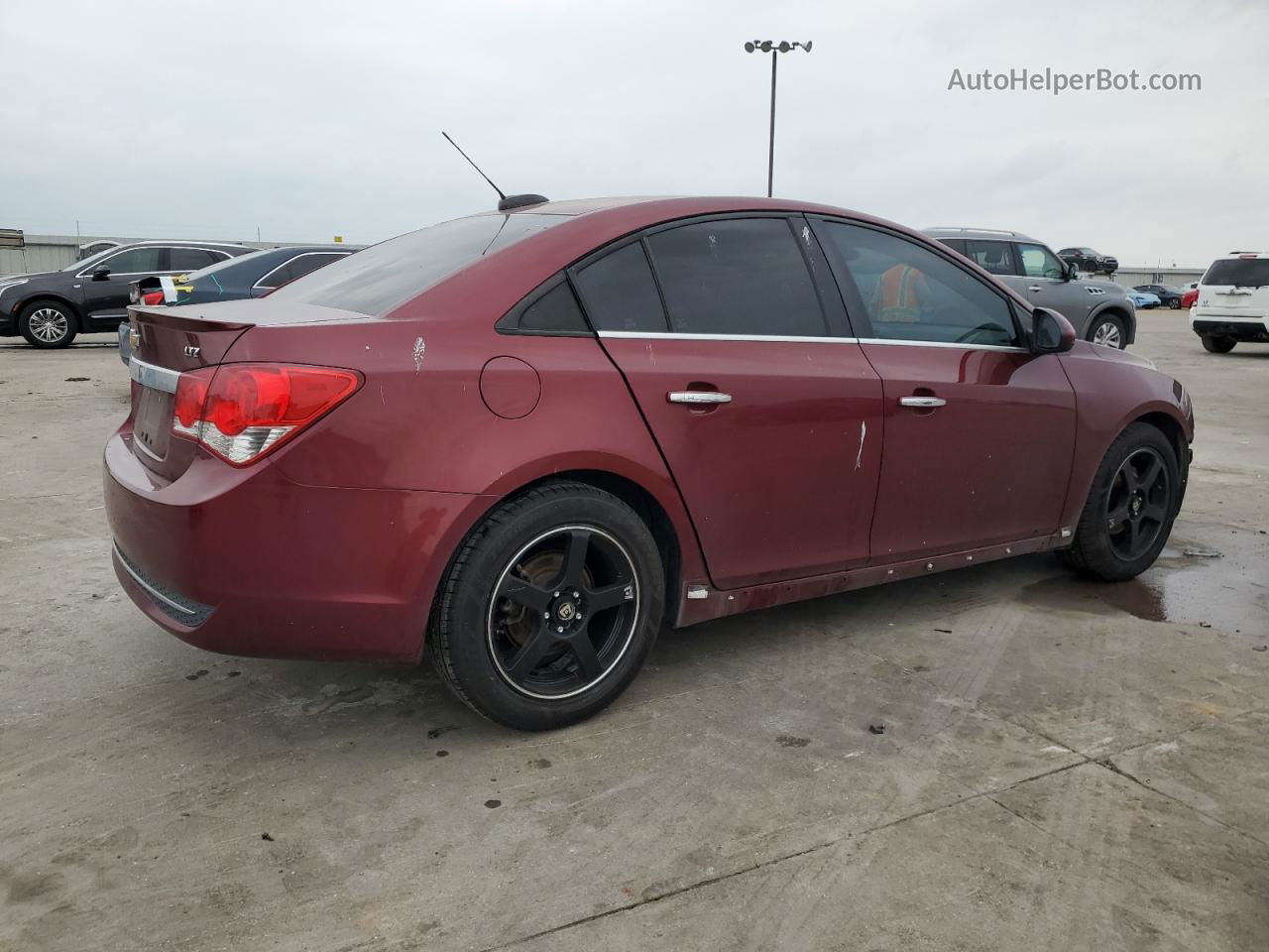 2016 Chevrolet Cruze Limited Ltz Burgundy vin: 1G1PG5SB2G7117238