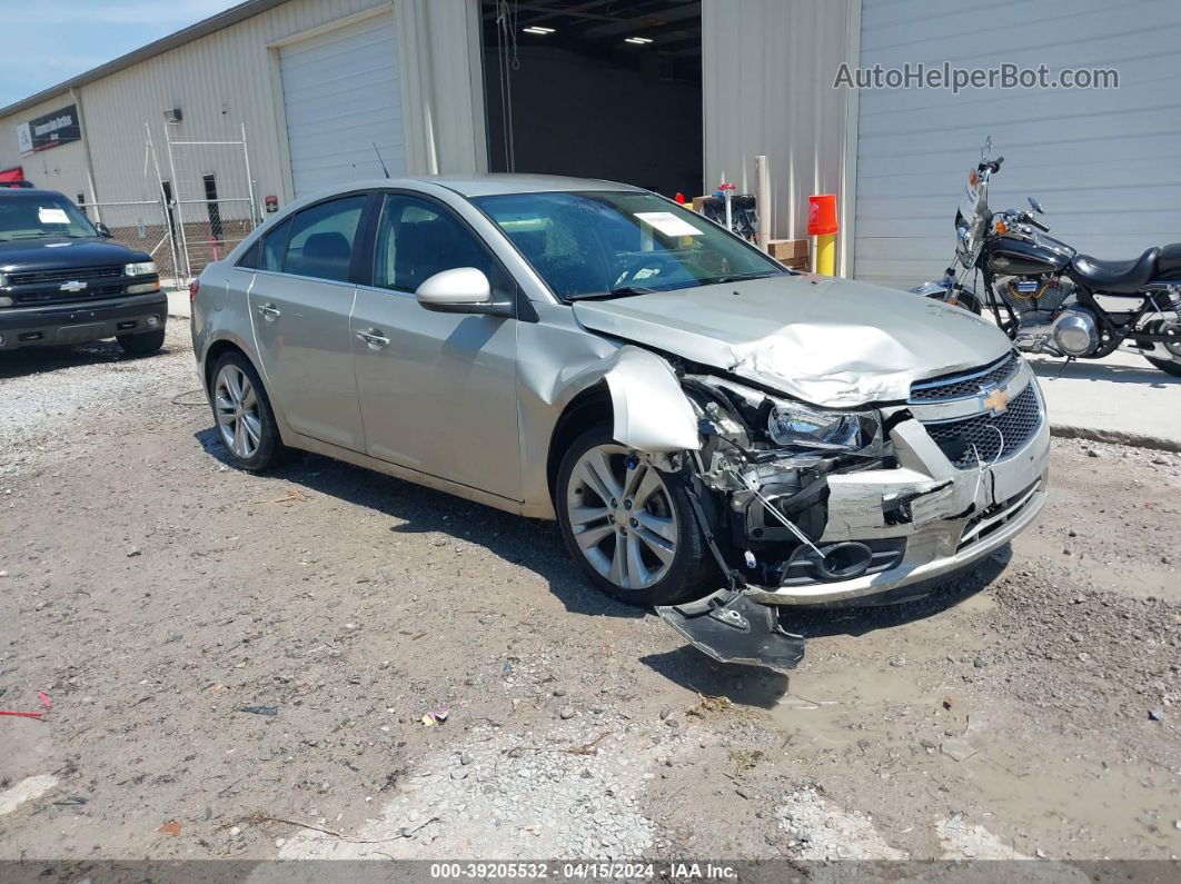 2013 Chevrolet Cruze Ltz Tan vin: 1G1PG5SB3D7113212