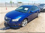 2013 Chevrolet Cruze Ltz Blue vin: 1G1PG5SB3D7141768