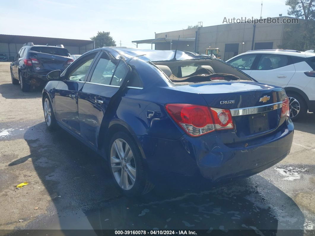 2013 Chevrolet Cruze Ltz Burgundy vin: 1G1PG5SB3D7199136