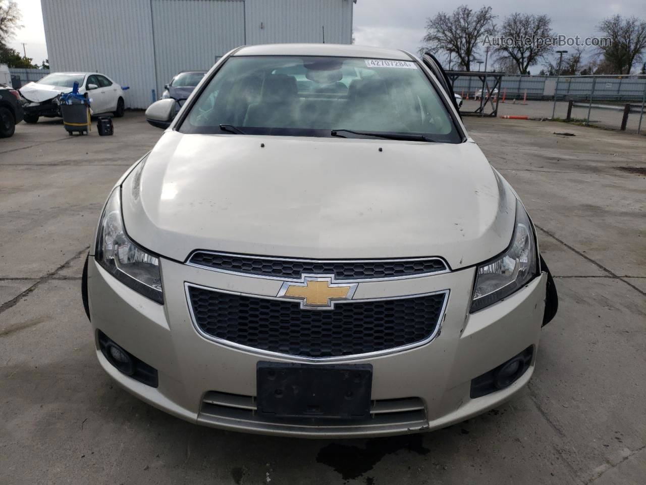 2013 Chevrolet Cruze Ltz Бежевый vin: 1G1PG5SB3D7220468