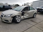 2013 Chevrolet Cruze Ltz Beige vin: 1G1PG5SB3D7220468