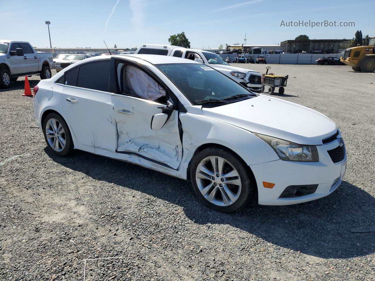 2013 Chevrolet Cruze Ltz Белый vin: 1G1PG5SB3D7251249