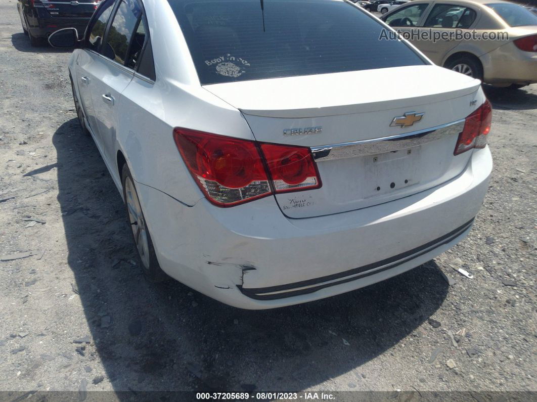 2013 Chevrolet Cruze Ltz White vin: 1G1PG5SB3D7326760