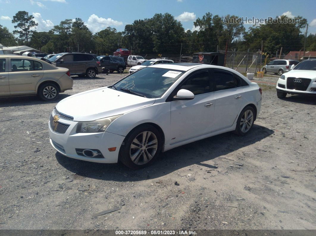 2013 Chevrolet Cruze Ltz Белый vin: 1G1PG5SB3D7326760