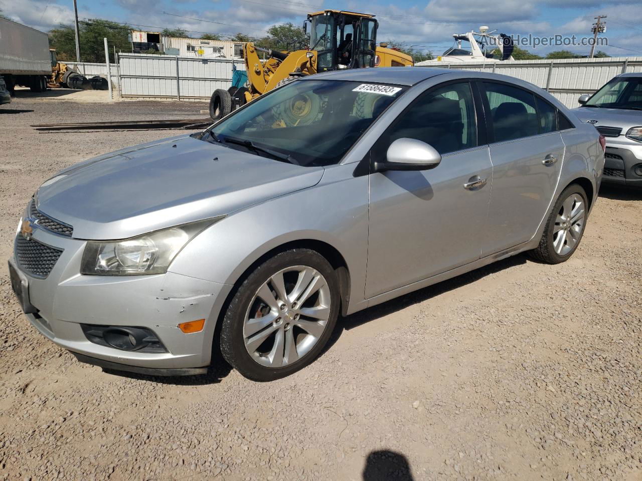 2014 Chevrolet Cruze Ltz Серебряный vin: 1G1PG5SB3E7179518