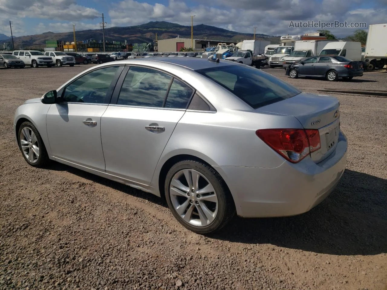 2014 Chevrolet Cruze Ltz Серебряный vin: 1G1PG5SB3E7179518