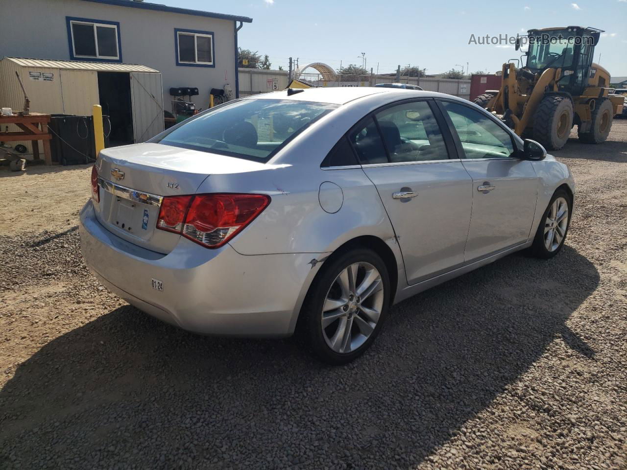 2014 Chevrolet Cruze Ltz Серебряный vin: 1G1PG5SB3E7179518