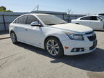 2014 Chevrolet Cruze Ltz White vin: 1G1PG5SB3E7386071