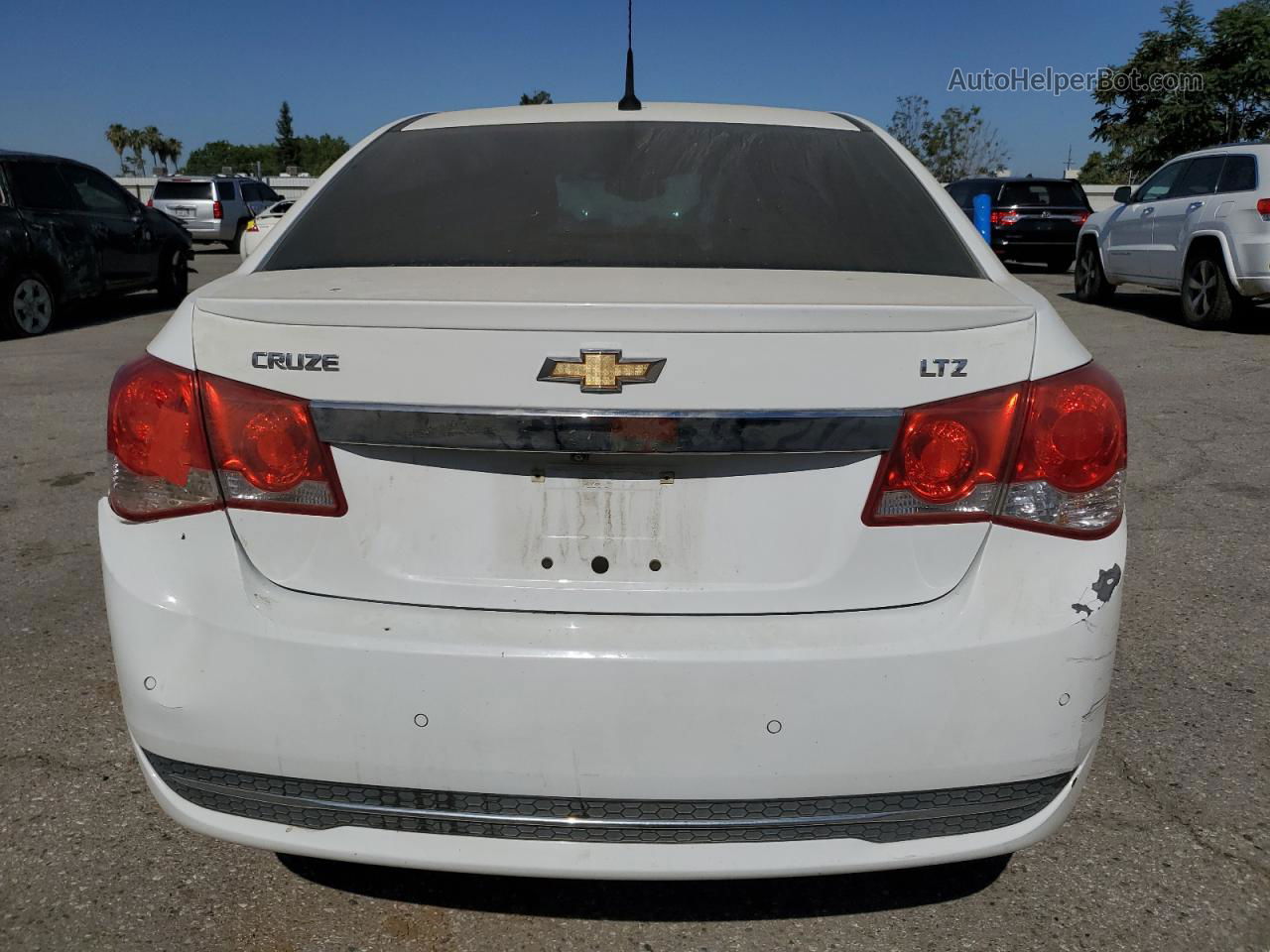 2014 Chevrolet Cruze Ltz Белый vin: 1G1PG5SB3E7386071