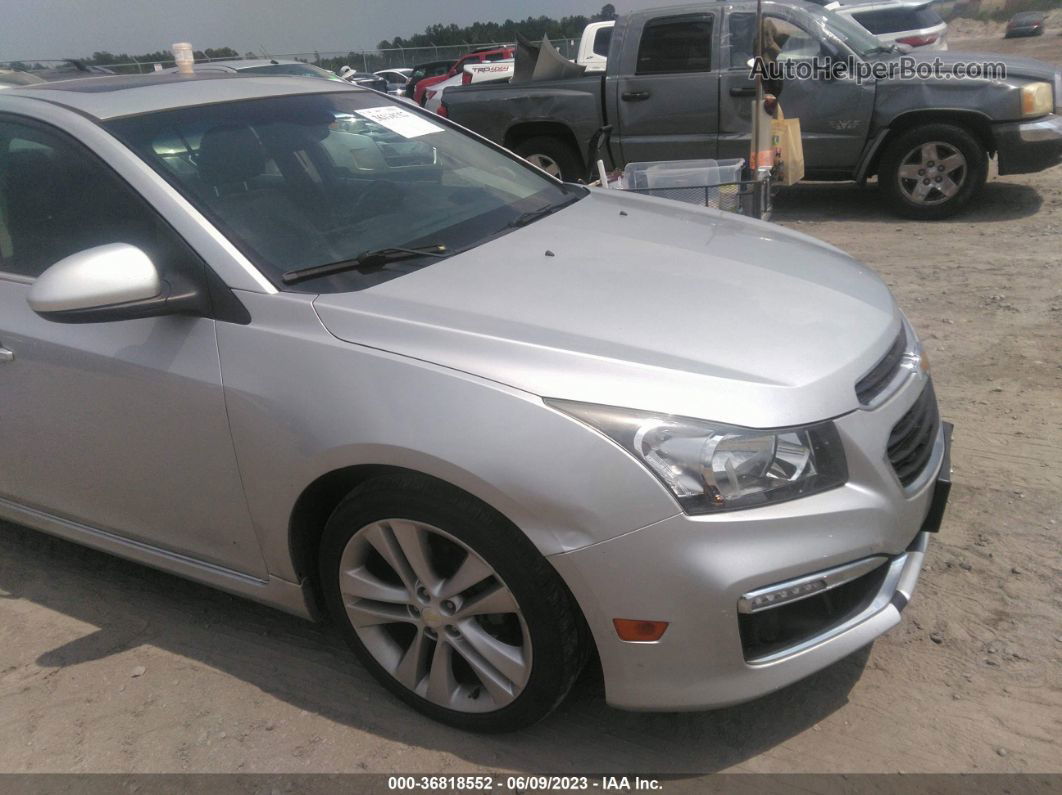 2015 Chevrolet Cruze Ltz Gray vin: 1G1PG5SB3F7141210