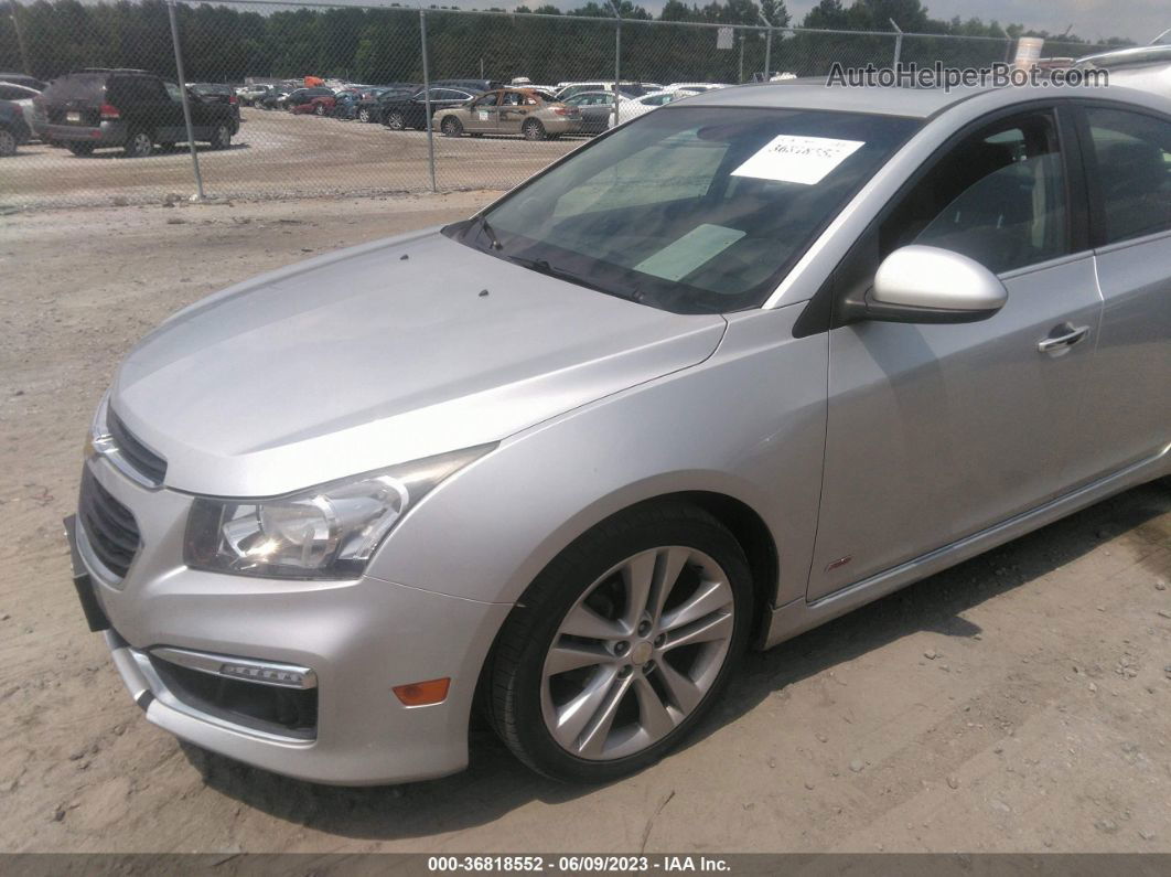 2015 Chevrolet Cruze Ltz Gray vin: 1G1PG5SB3F7141210