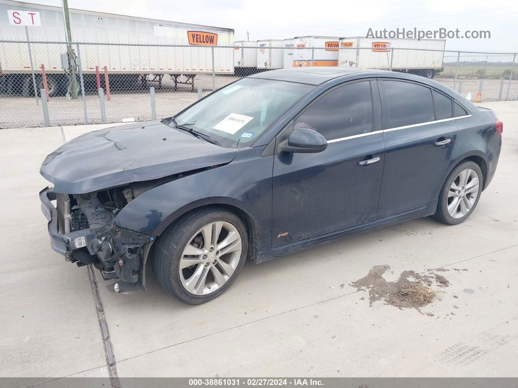 2015 Chevrolet Cruze Ltz Blue vin: 1G1PG5SB3F7174644