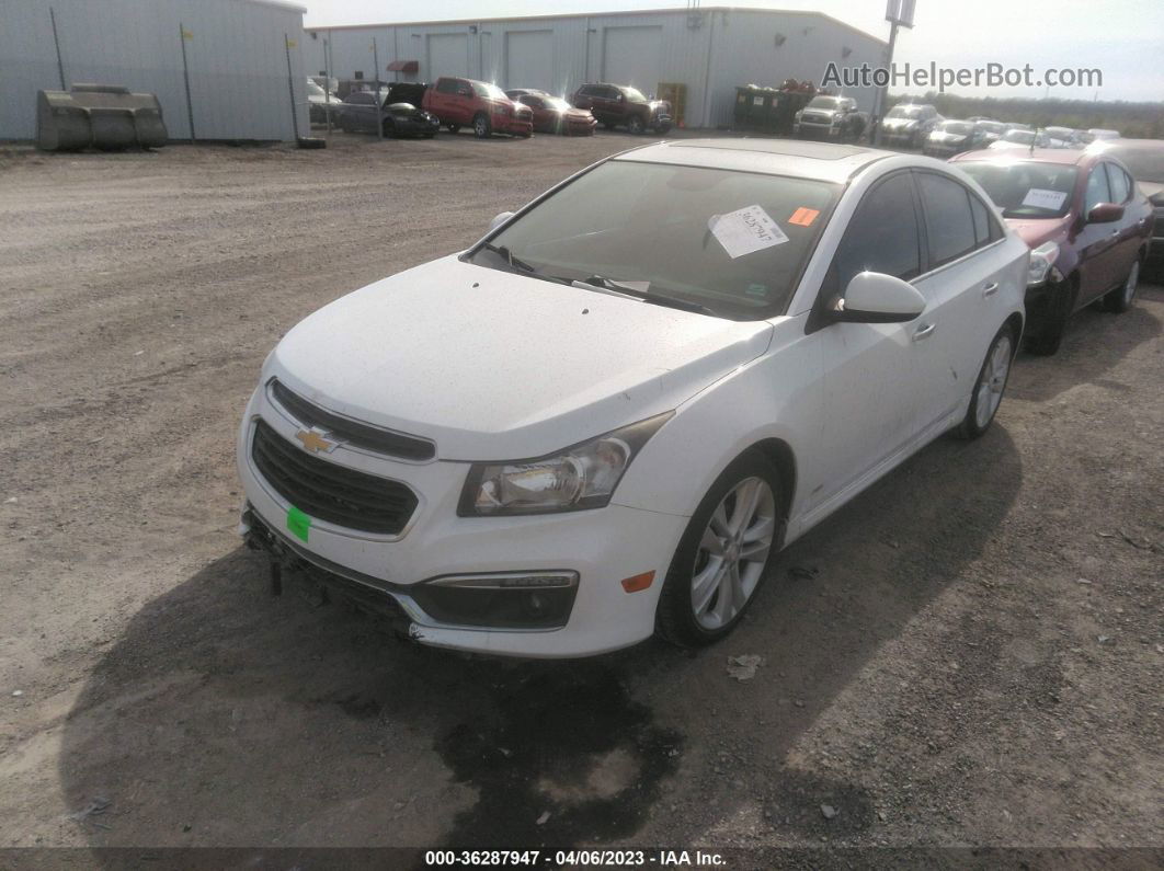 2015 Chevrolet Cruze Ltz Белый vin: 1G1PG5SB3F7270418