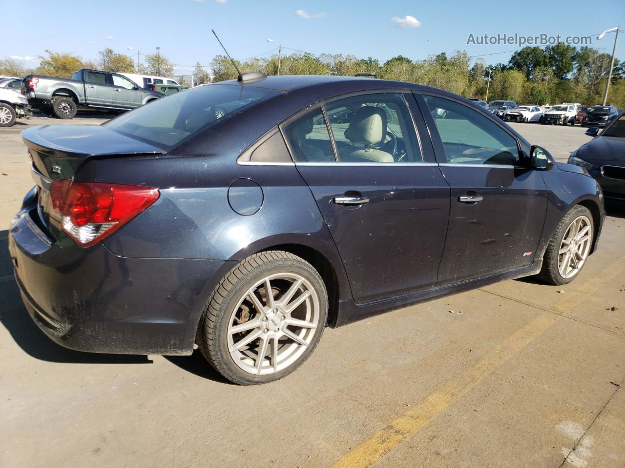 2016 Chevrolet Cruze Limited Ltz Серый vin: 1G1PG5SB3G7111089