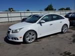 2013 Chevrolet Cruze Ltz White vin: 1G1PG5SB4D7117737