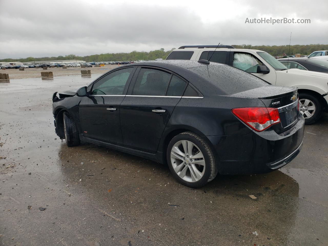 2015 Chevrolet Cruze Ltz Black vin: 1G1PG5SB4F7293738