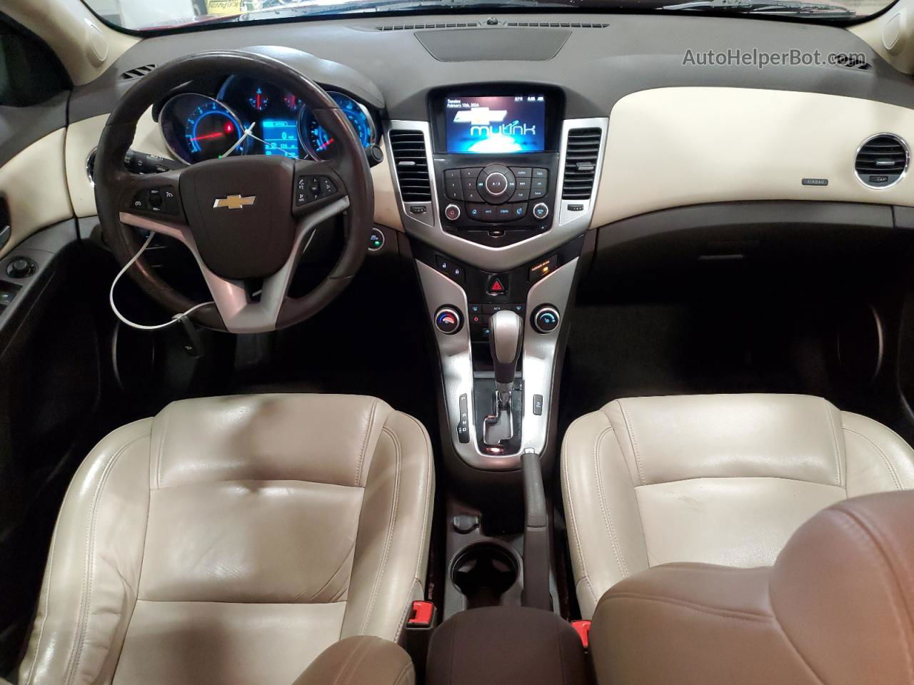 2013 Chevrolet Cruze Ltz Темно-бордовый vin: 1G1PG5SB5D7108772