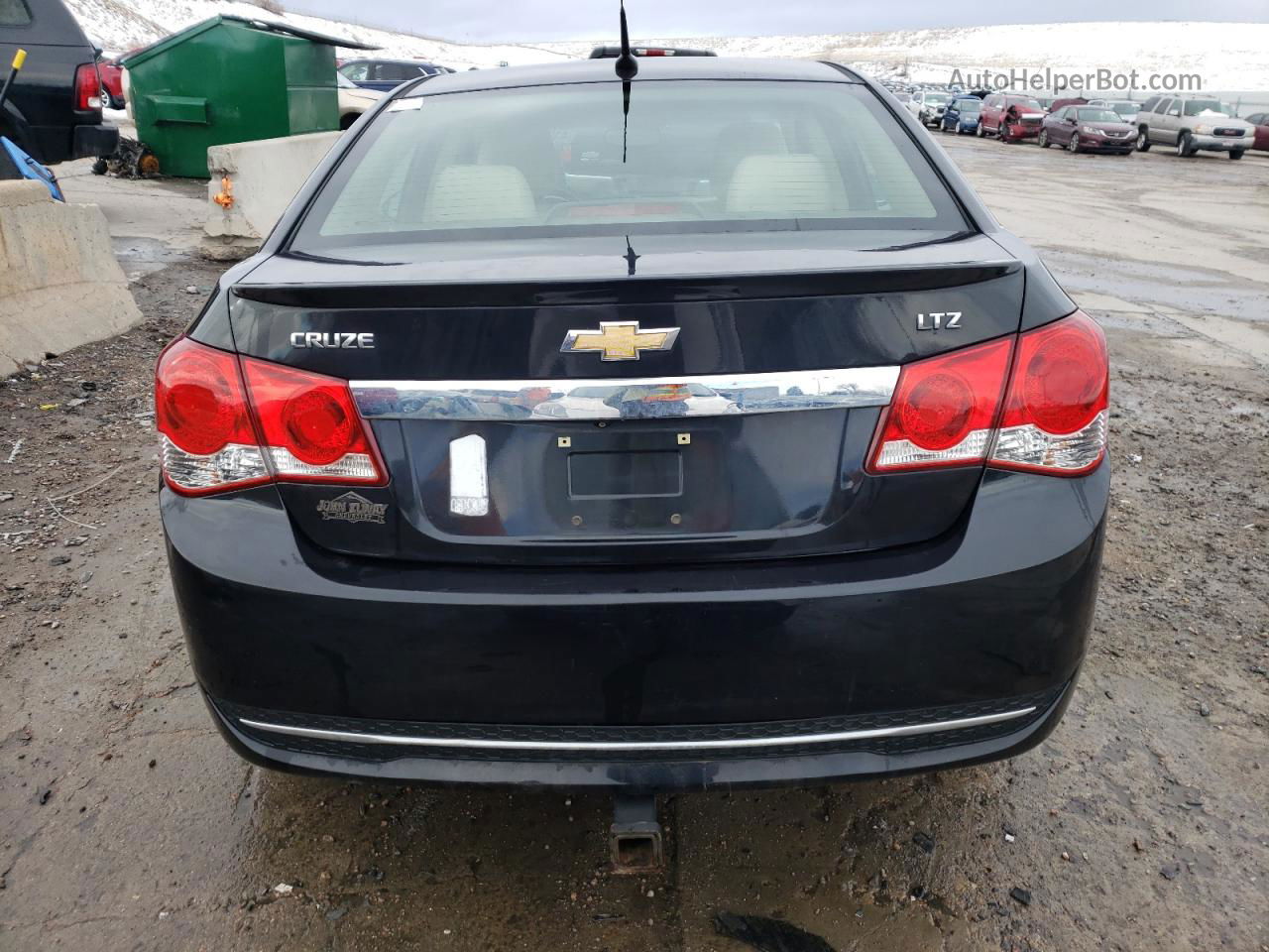 2013 Chevrolet Cruze Ltz Черный vin: 1G1PG5SB5D7118881