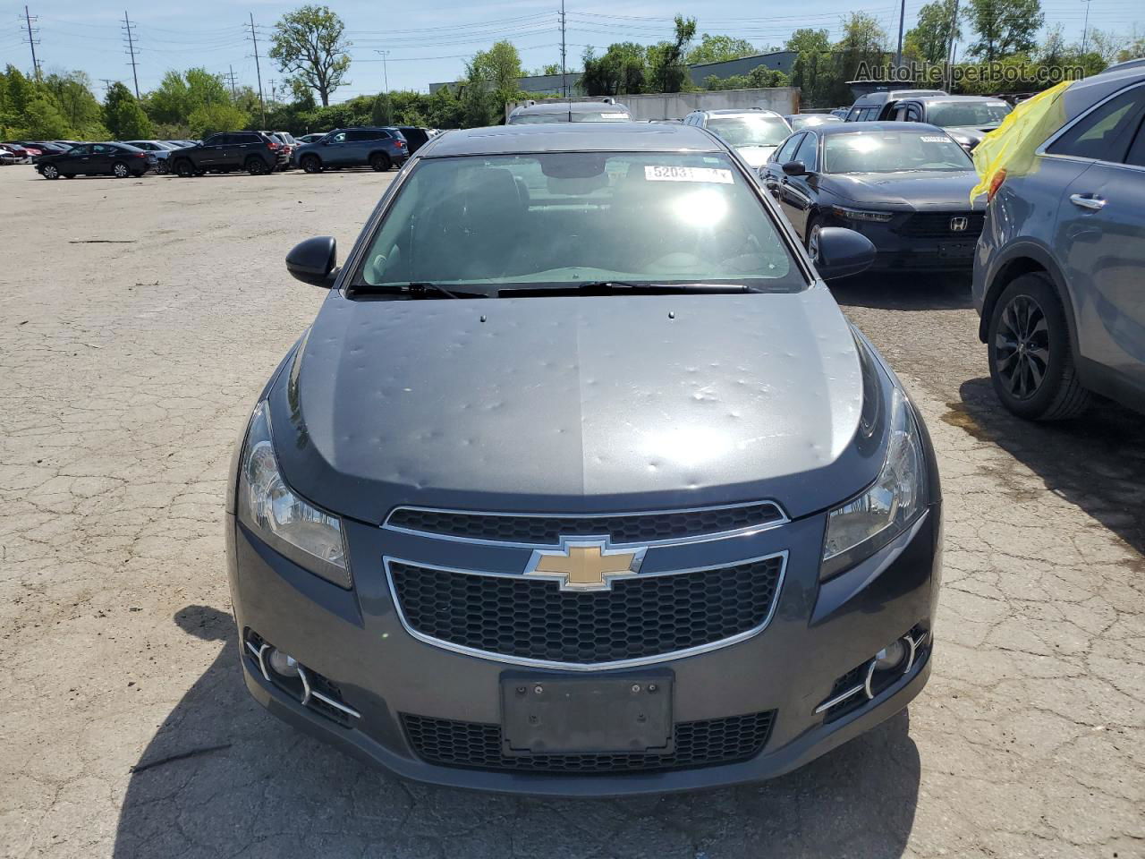 2013 Chevrolet Cruze Ltz Charcoal vin: 1G1PG5SB5D7152951