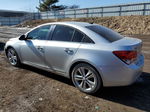 2013 Chevrolet Cruze Ltz Silver vin: 1G1PG5SB5D7163030