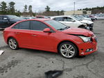 2013 Chevrolet Cruze Ltz Red vin: 1G1PG5SB5D7284141