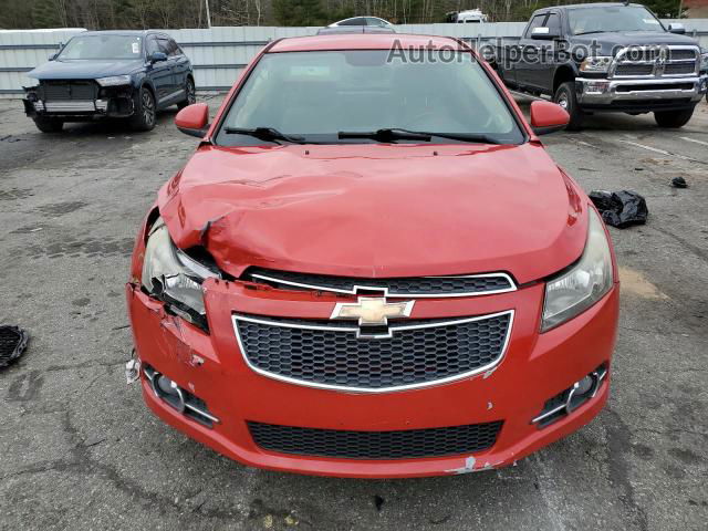 2013 Chevrolet Cruze Ltz Red vin: 1G1PG5SB5D7284141