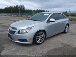 2013 Chevrolet Cruze Ltz Silver vin: 1G1PG5SB5D7301360