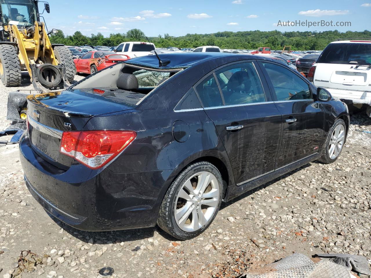 2014 Chevrolet Cruze Ltz Черный vin: 1G1PG5SB5E7194859