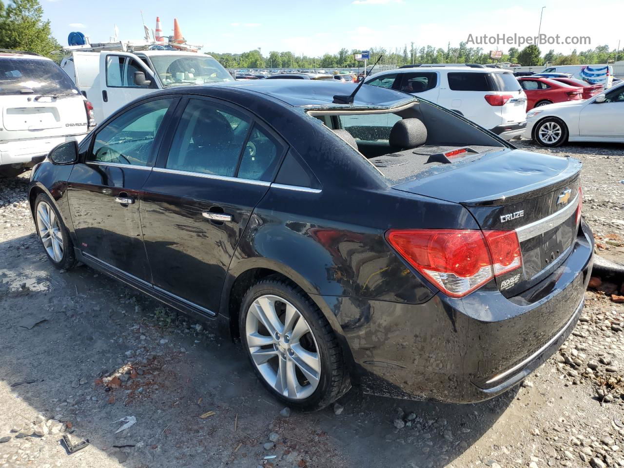 2014 Chevrolet Cruze Ltz Черный vin: 1G1PG5SB5E7194859