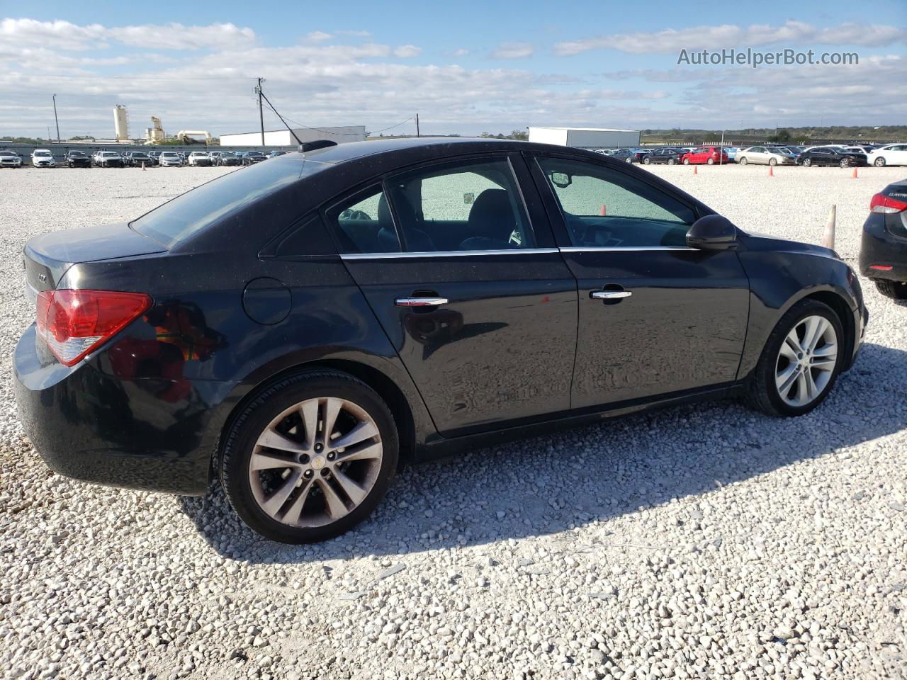 2015 Chevrolet Cruze Ltz Black vin: 1G1PG5SB5F7104613