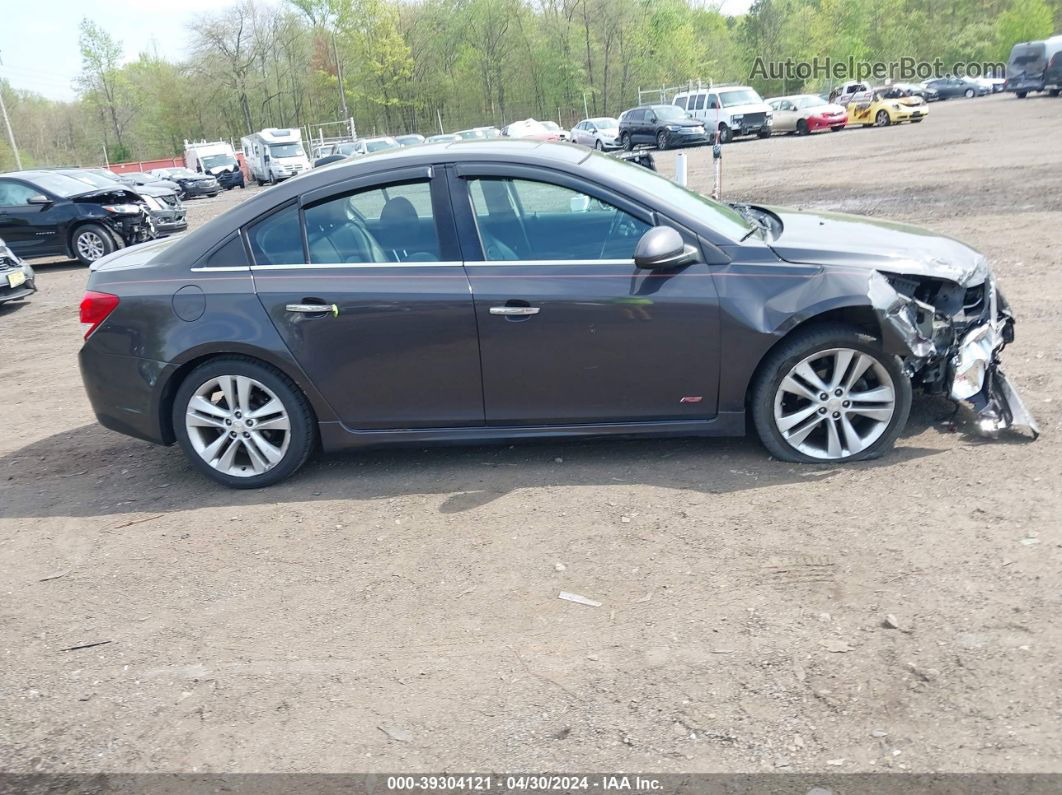 2015 Chevrolet Cruze Ltz Black vin: 1G1PG5SB5F7143198