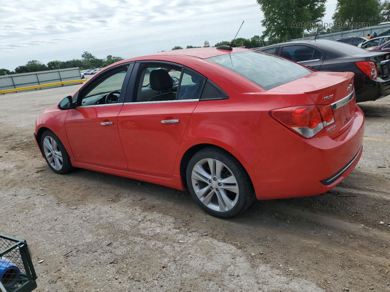 2015 Chevrolet Cruze Ltz Красный vin: 1G1PG5SB5F7175536