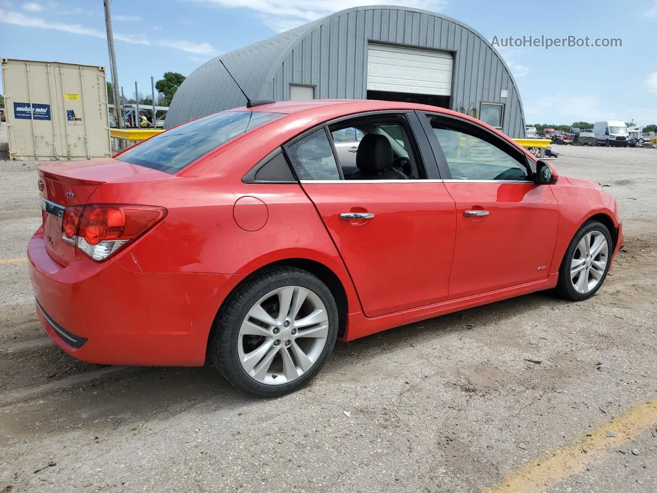 2015 Chevrolet Cruze Ltz Красный vin: 1G1PG5SB5F7175536