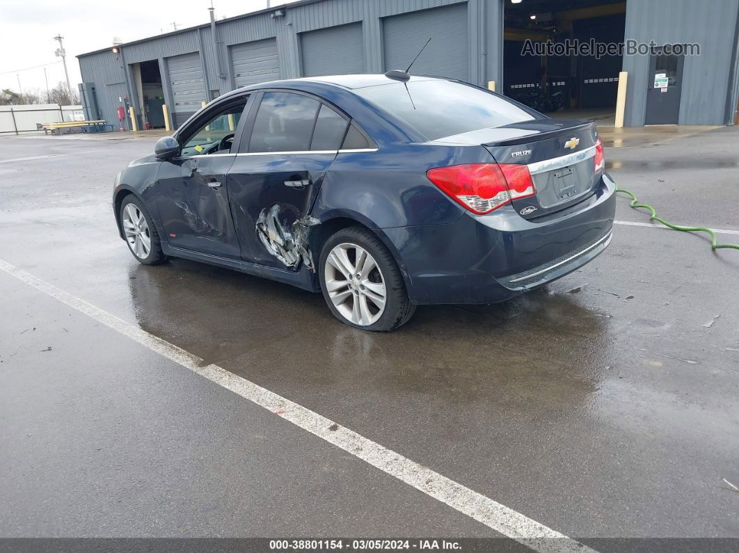 2015 Chevrolet Cruze Ltz Blue vin: 1G1PG5SB5F7184365