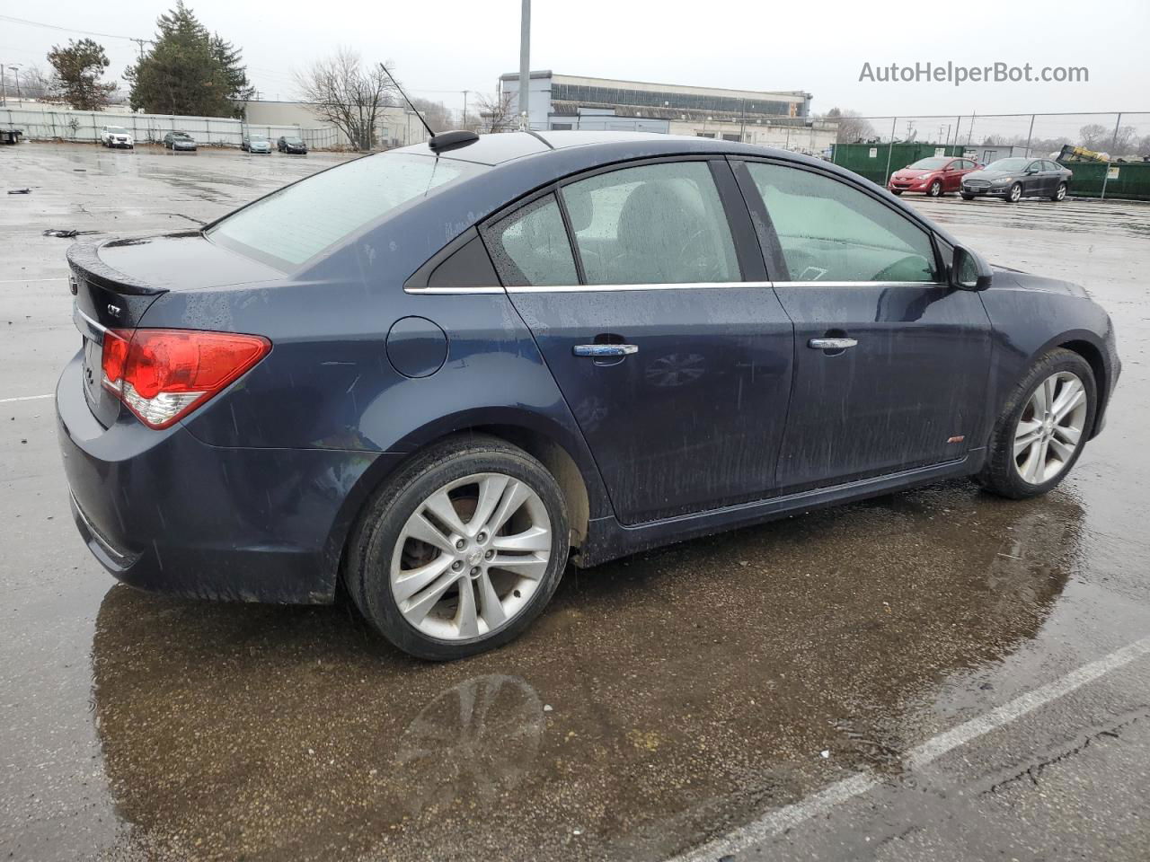 2015 Chevrolet Cruze Ltz Blue vin: 1G1PG5SB5F7274938