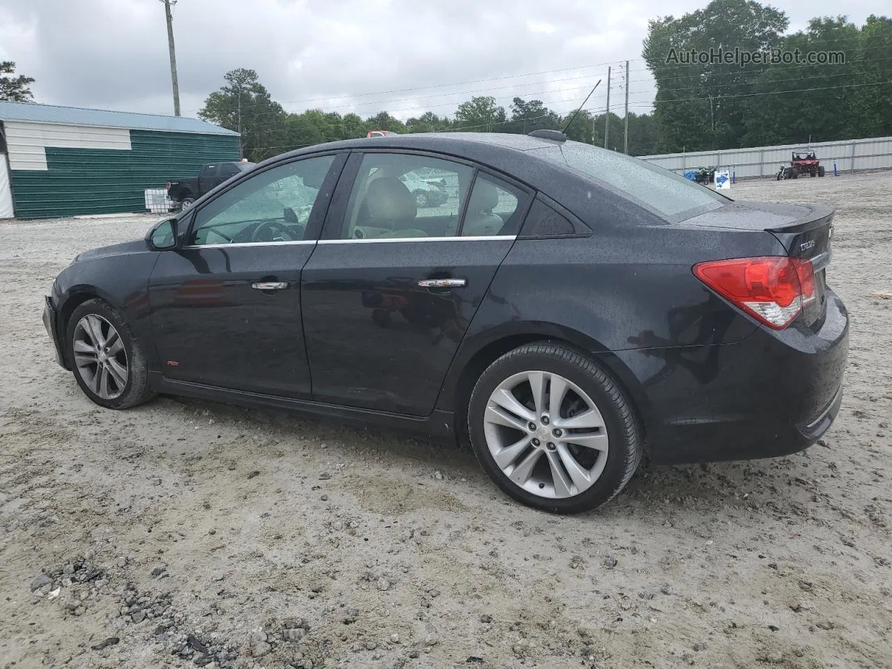 2015 Chevrolet Cruze Ltz Black vin: 1G1PG5SB5F7300860