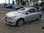 2014 Chevrolet Cruze Ltz Silver vin: 1G1PG5SB6E7380104