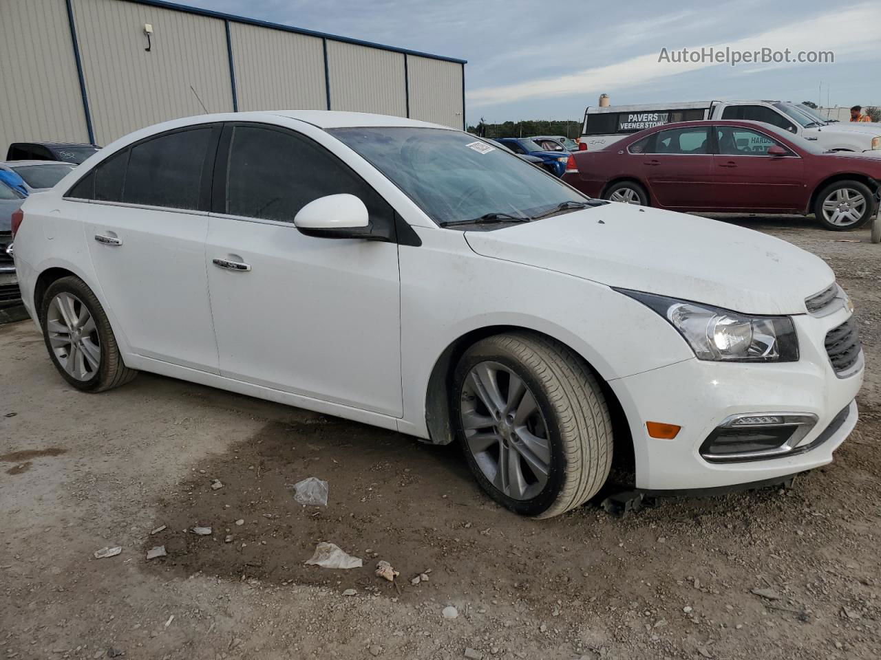 2015 Chevrolet Cruze Ltz Белый vin: 1G1PG5SB6F7194872