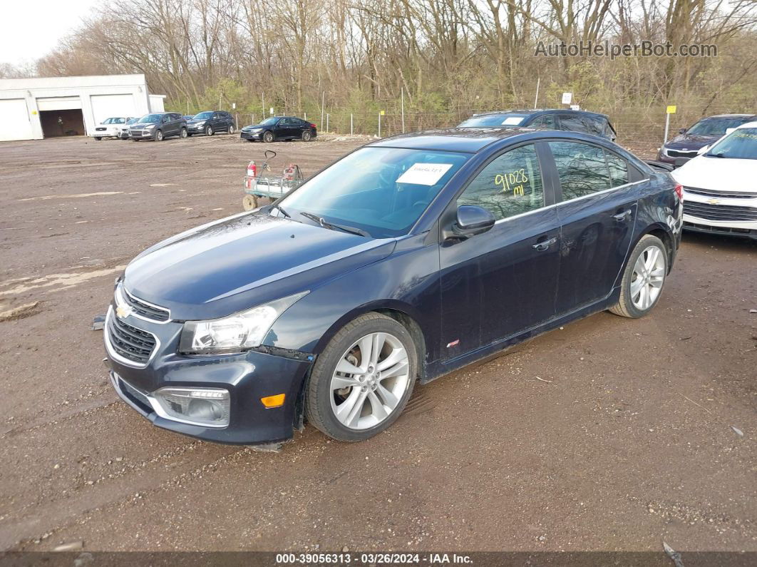 2015 Chevrolet Cruze Ltz Blue vin: 1G1PG5SB6F7230205