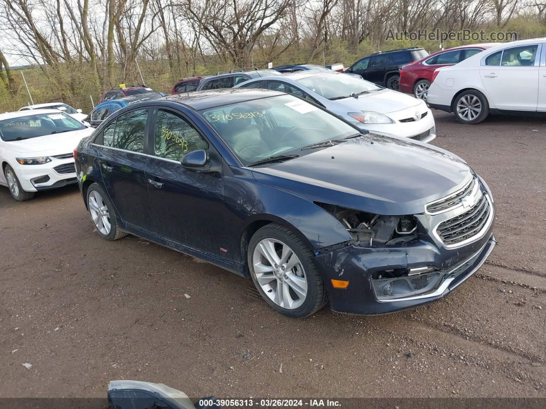 2015 Chevrolet Cruze Ltz Blue vin: 1G1PG5SB6F7230205