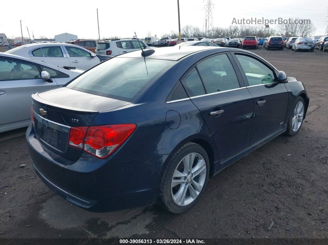 2015 Chevrolet Cruze Ltz Blue vin: 1G1PG5SB6F7230205