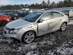 2015 Chevrolet Cruze Ltz Silver vin: 1G1PG5SB6F7279615