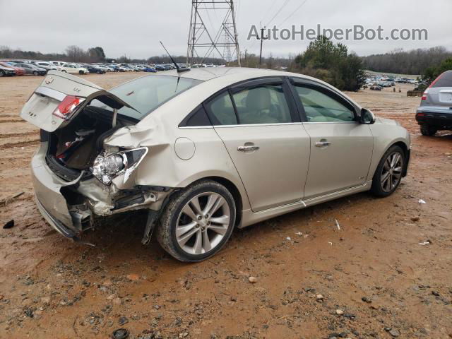 2013 Chevrolet Cruze Ltz Gold vin: 1G1PG5SB7D7142213