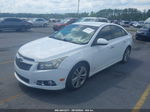 2013 Chevrolet Cruze Ltz White vin: 1G1PG5SB7D7158427