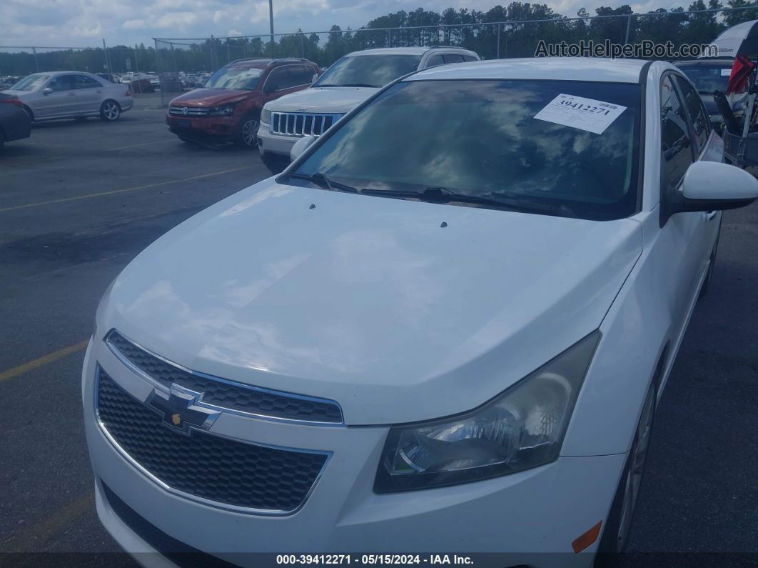 2013 Chevrolet Cruze Ltz White vin: 1G1PG5SB7D7158427