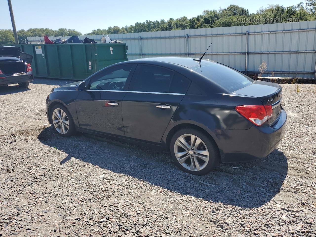 2013 Chevrolet Cruze Ltz Black vin: 1G1PG5SB7D7317561