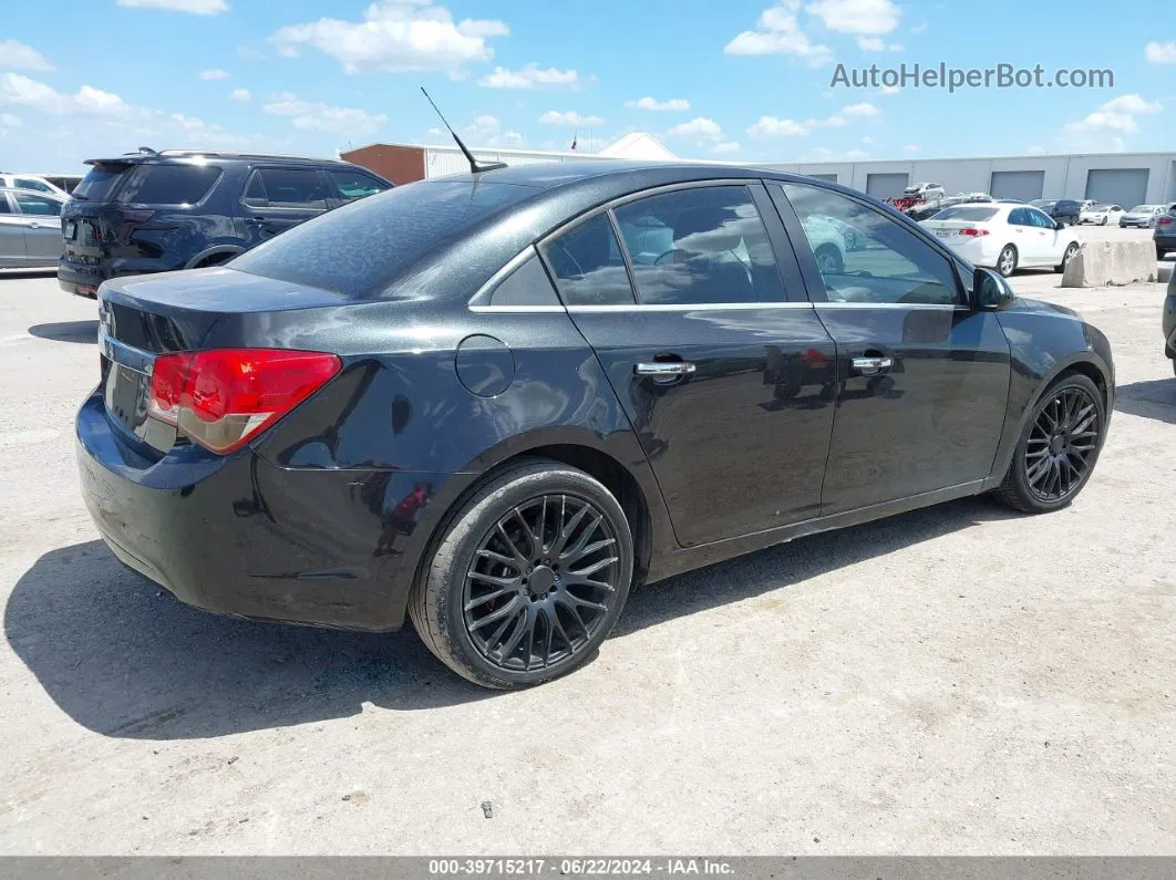 2013 Chevrolet Cruze Ltz Black vin: 1G1PG5SB7D7321156